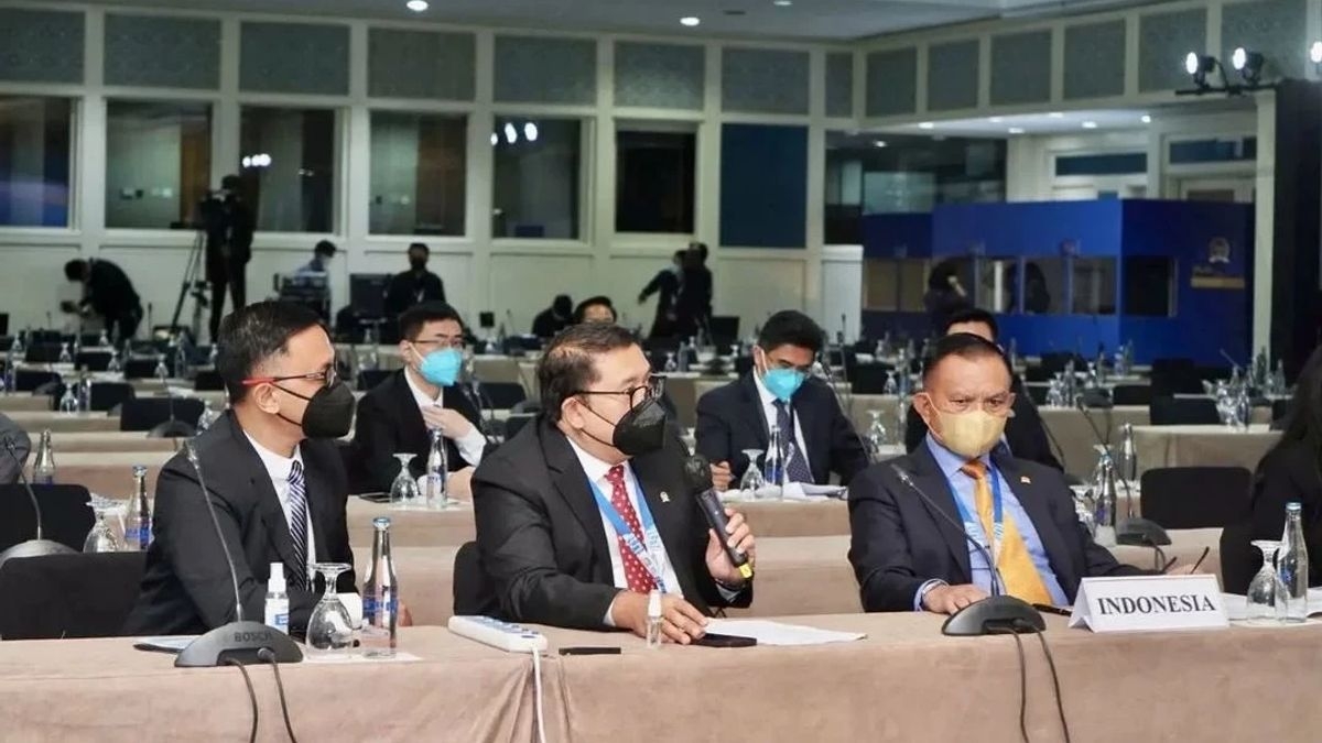 Phái đoàn Indonesia tại diễn đàn ASEAN+3 bên lề IPU 144 (nguồn : Instagram Fadli Zon)