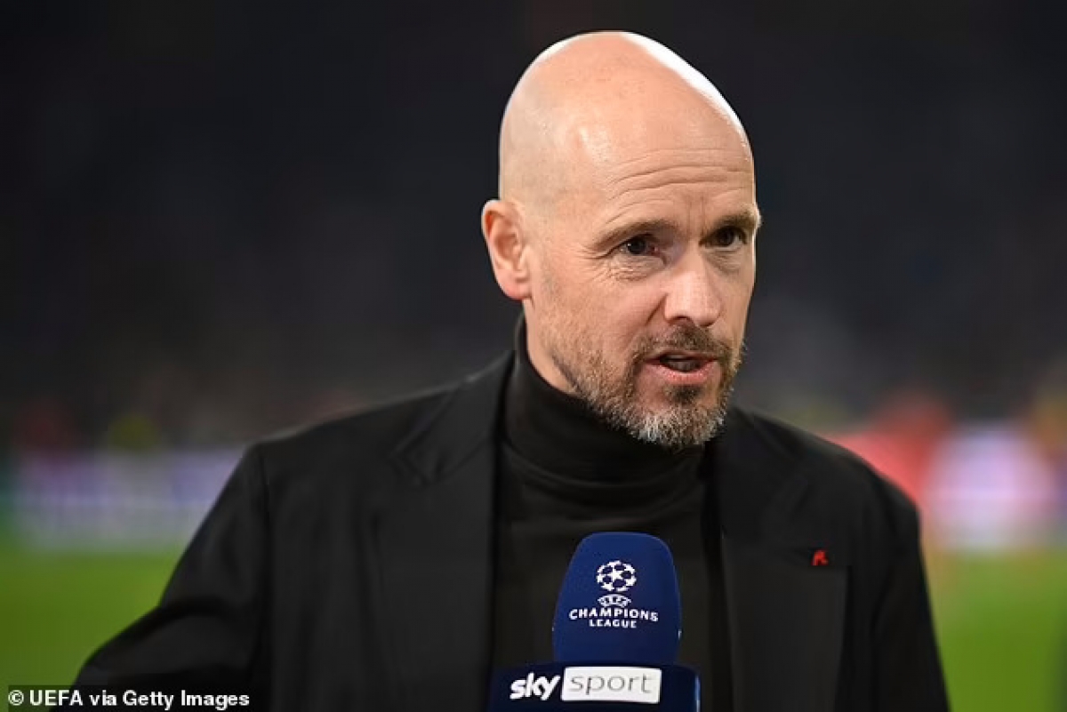 Erik ten Hag đang là ứng viên sáng giá nhất ngồi vào ghế nóng ở MU. (Ảnh: Getty).