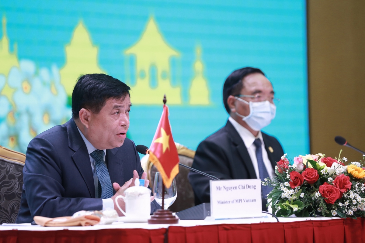Ông Nguyễn Chí Dũng, Bộ trưởng Bộ Kế hoạch & Đầu tư Việt Nam tại sự kiện.