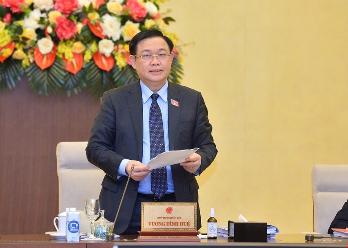 Chủ tịch Quốc hội Vương Đình Huệ