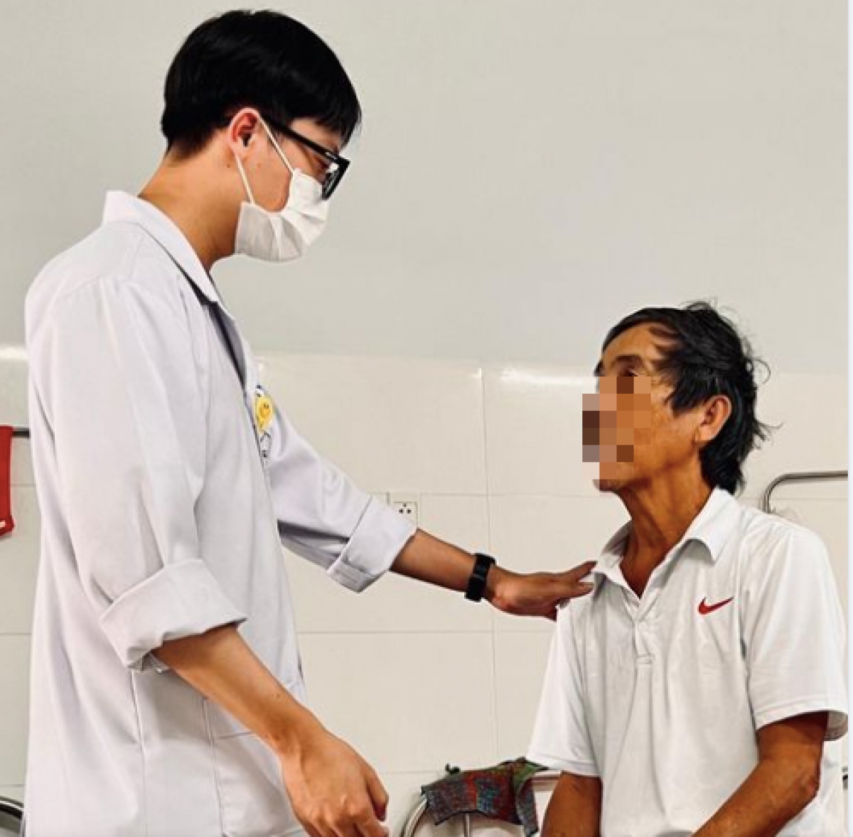 Qua 5 ngày điều trị, hiện sức khỏe bệnh nhân đã tạm ổn