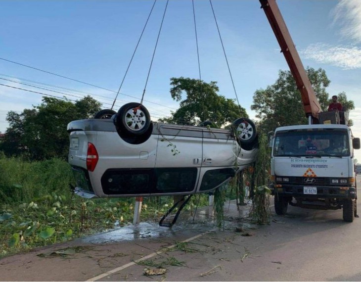 Tai nạn nghiêm trọng làm 06 công dân Việt Nam tử vong, 05 người Việt khác bị thương ở Campuchia. - ảnh 1