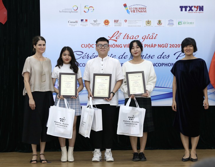 Trao giải cuộc thi Phóng viên Pháp ngữ 2020 - ảnh 2