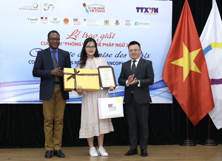 Trao giải cuộc thi Phóng viên Pháp ngữ 2020 - ảnh 1