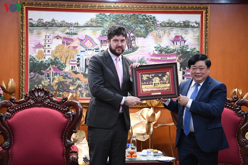 hinh anh: tong giam doc vov tiep truong dai dien unesco tai viet nam hinh 10