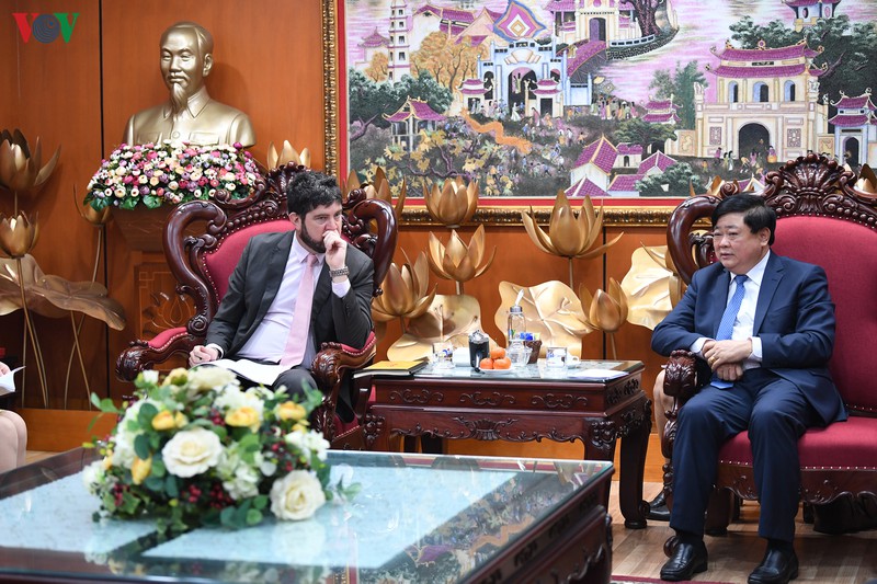 hinh anh: tong giam doc vov tiep truong dai dien unesco tai viet nam hinh 1