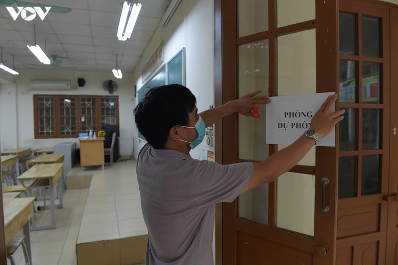 ha noi gap rut khu khuan cac diem thi tot nghiep, phong tranh dich covid-19 hinh 10