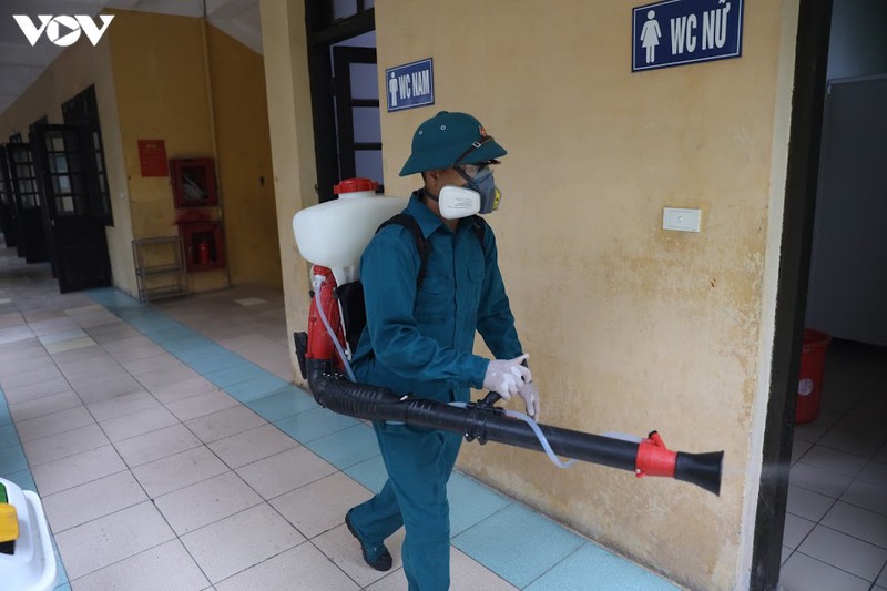 ha noi gap rut khu khuan cac diem thi tot nghiep, phong tranh dich covid-19 hinh 9