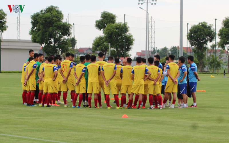 u22 viet nam bat dau luyen tap "tuyet chieu" de san vang sea games? hinh 1