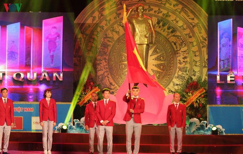 toan canh: le xuat quan doan the thao viet nam tham du sea games 30 hinh 5