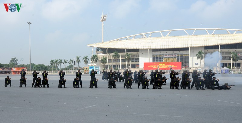 ha noi dien tap thuc binh bao dam an ninh trat tu  hinh 18