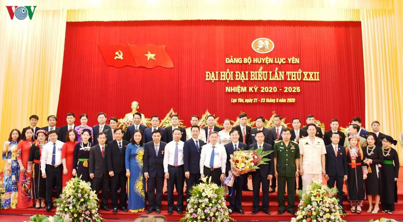 bi thu cac huyen uy yen bai tai dac cu voi so phieu tin nhiem cao hinh 1