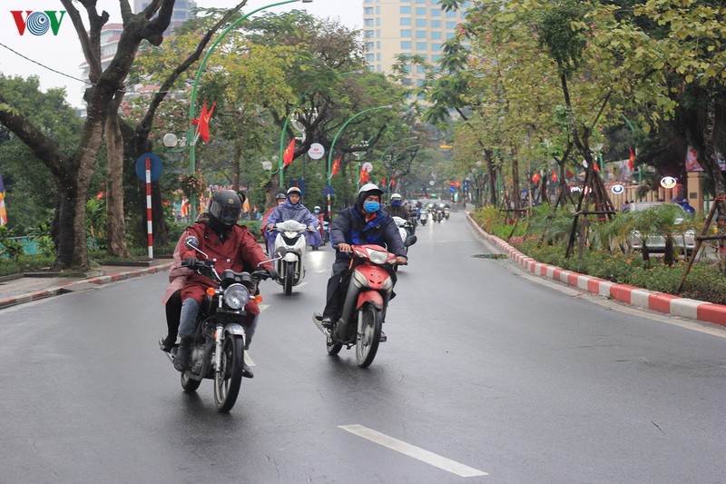 anh: duong pho ha noi thong thoang du trong gio cao diem hinh 5
