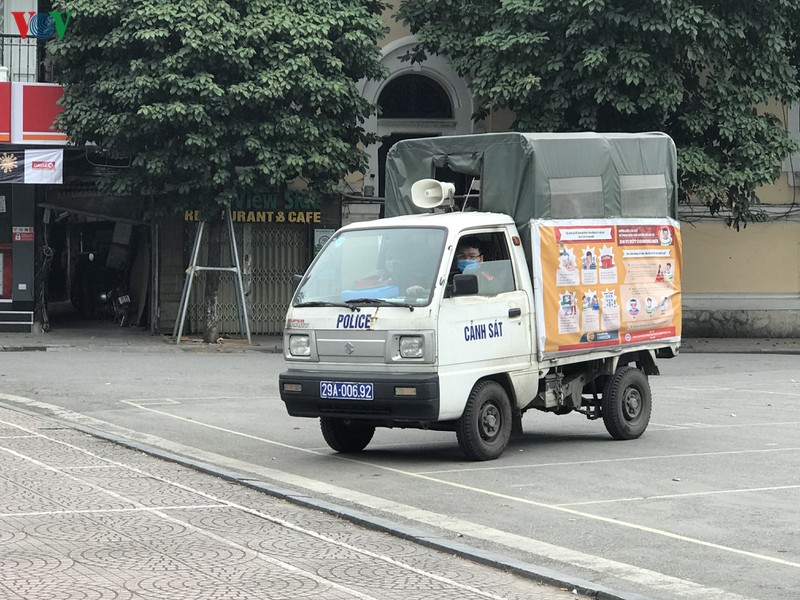 anh: toan canh thu do ha noi sau chi thi cach ly xa hoi hinh 14