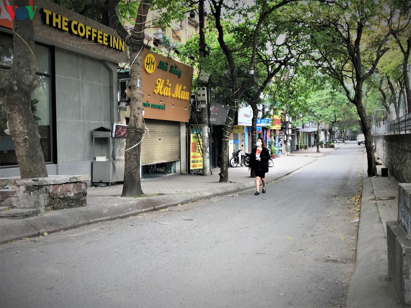 anh: toan canh thu do ha noi sau chi thi cach ly xa hoi hinh 7