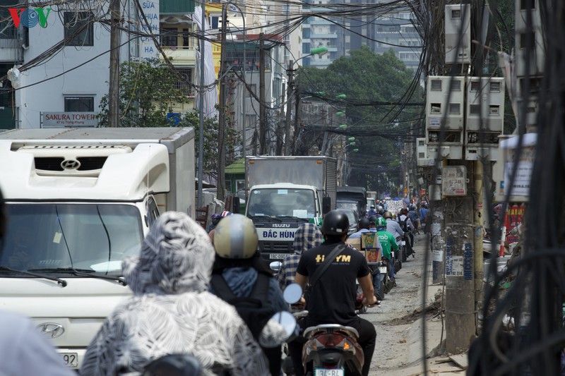 un tac, o nhiem moi truong tai duong vu trong phung, ha noi hinh 2