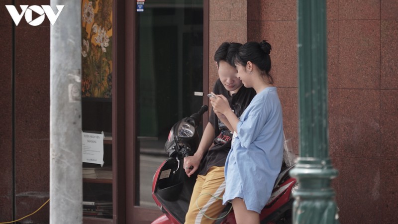 hang quan ha noi thiet lap "la chan" phong, chong dich covid-19 hinh 13