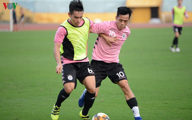 dan sao ha noi fc miet mai "luyen cong" quyet gianh sieu cup quoc gia hinh 13