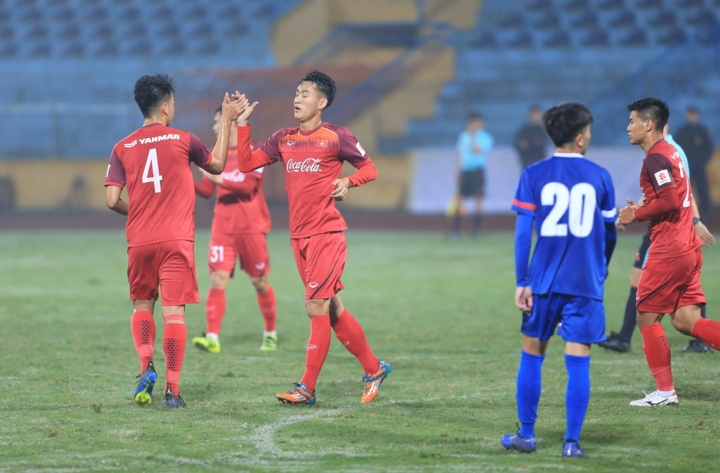 toan canh u23 viet nam 6-1 u23 dai bac trung hoa: de...nhu da tap hinh 7