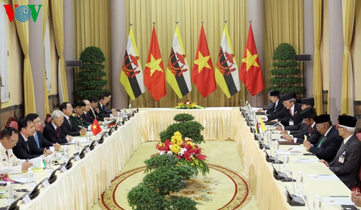 tong bi thu, chu tich nuoc chu tri le don quoc vuong brunei hinh 5