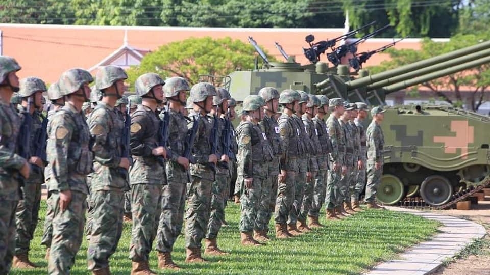 Quân đội Campuchia - Trung Quốc tiến hành tập trận Rồng vàng 2024 ( ảnh bộ Quốc phòng Campuchia).jpeg