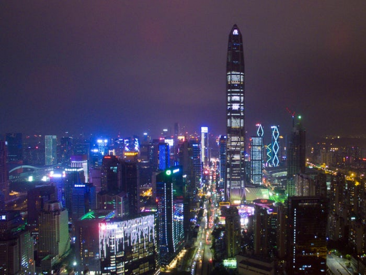 Toà tháp tài chính Ping An ở Thâm Quyến đứng vị trí thứ 4.
