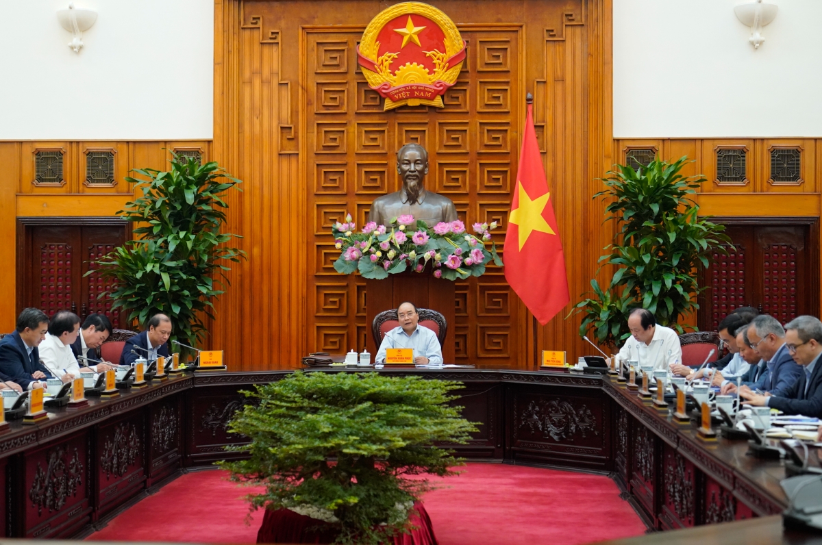 Thủ tướng Nguyễn Xuân Phúc nêu rõ, Việt Nam phải làm tròn trách nhiệm của Năm Chủ tịch ASEAN, tổ chức hội nghị trang trọng, đoàn kết và tiết kiệm. - Ảnh: VGP/Quang Hiếu