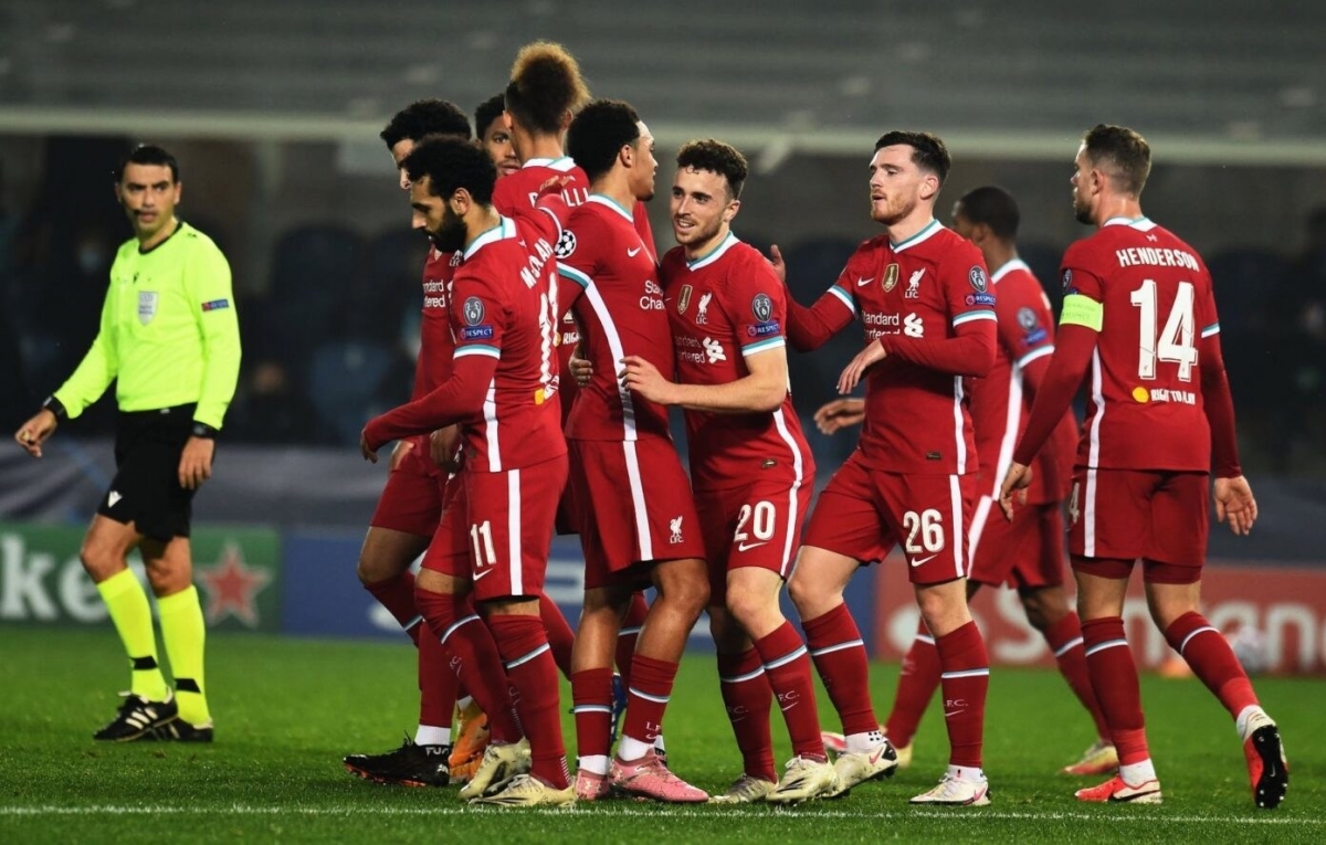 Liverpool dễ dàng thắng Atalanta trong trận đấu đội chủ nhà chọn lối đá đôi công. (Ảnh: Getty).
