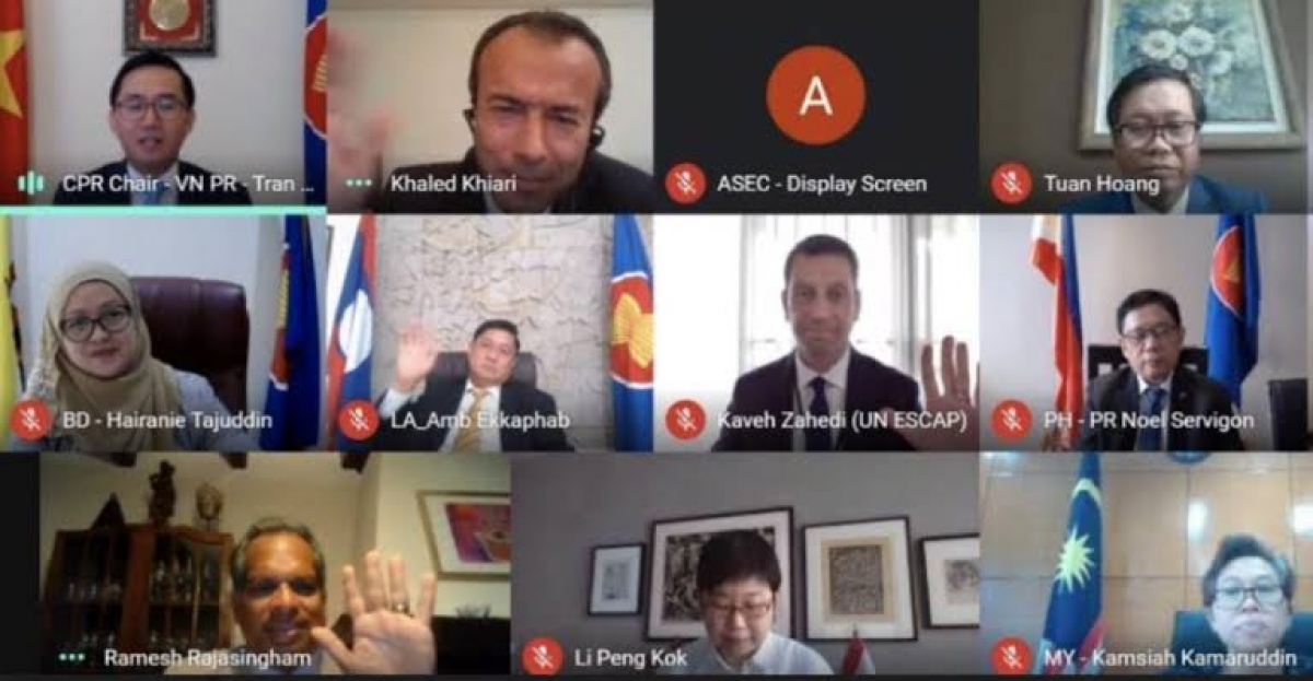 Cuộc họp giữa Uỷ ban các Đại diện thường trực tại ASEAN với Liên hợp quốc (LHQ) (tháng 9/2020)