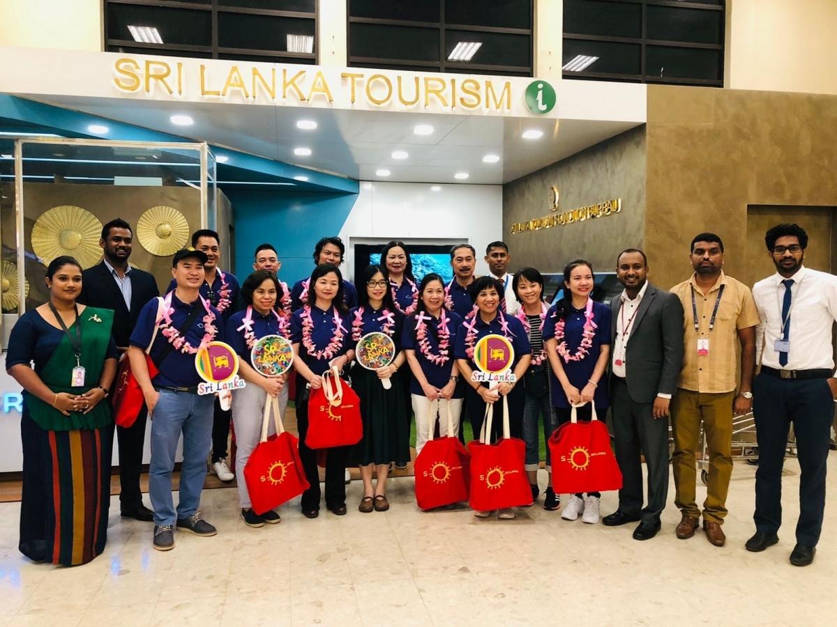 Đoàn doanh nghiệp lữ hành Việt Nam khảo sát sản phẩm tại Sri Lanka. Nguồn: Đại sứ quán Sri Lanka tại Việt Nam
