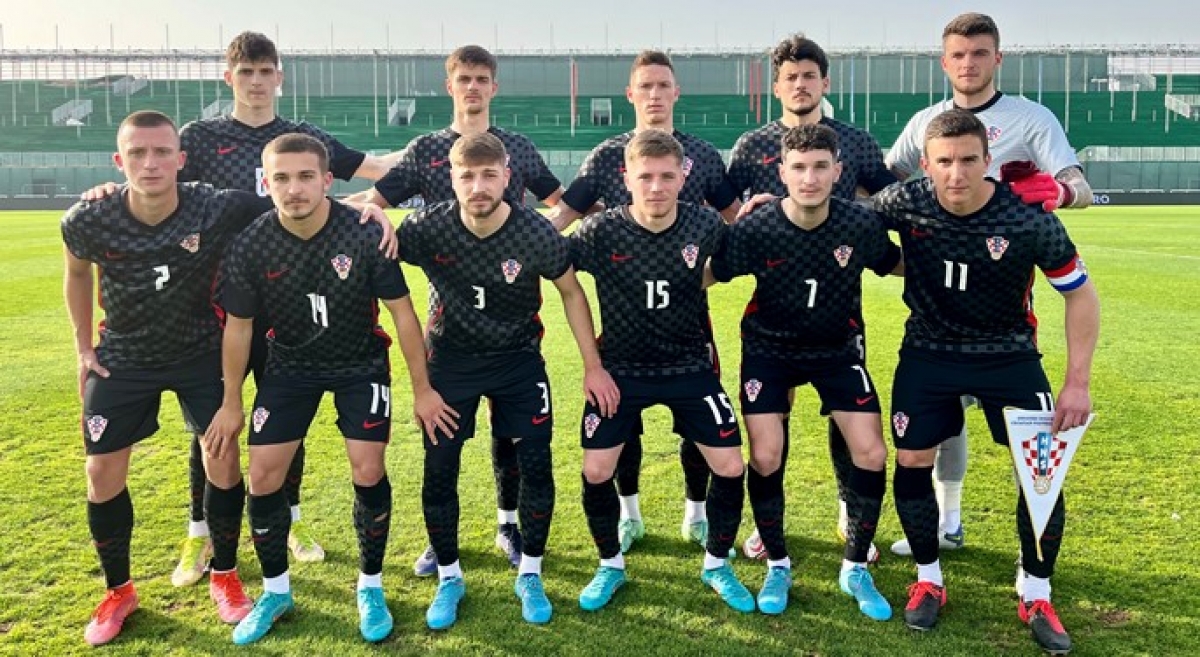 U23 Việt Nam đã học hỏi được nhiều từ trận đấu với đối thủ trên tầm như U23 Croatia. (Ảnh: HNS).