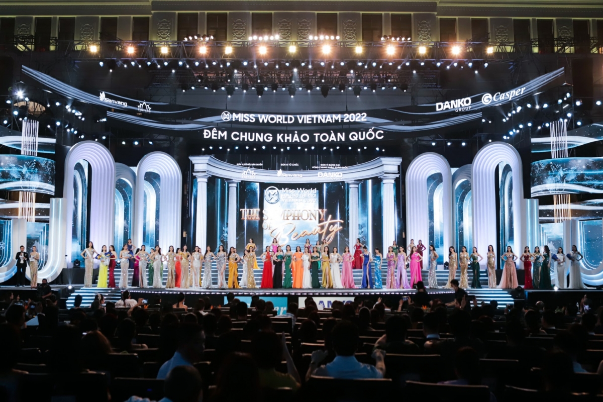 Toàn cảnh Chung khảo toàn quốc Miss World Vietnam 2022
