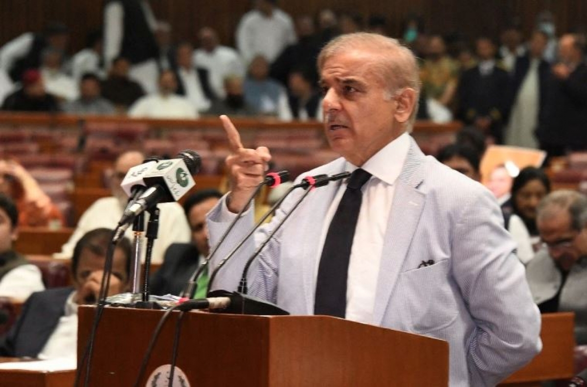 Tân Thủ tướng Pakistan Shehbaz Sharif. Ảnh: Reuters