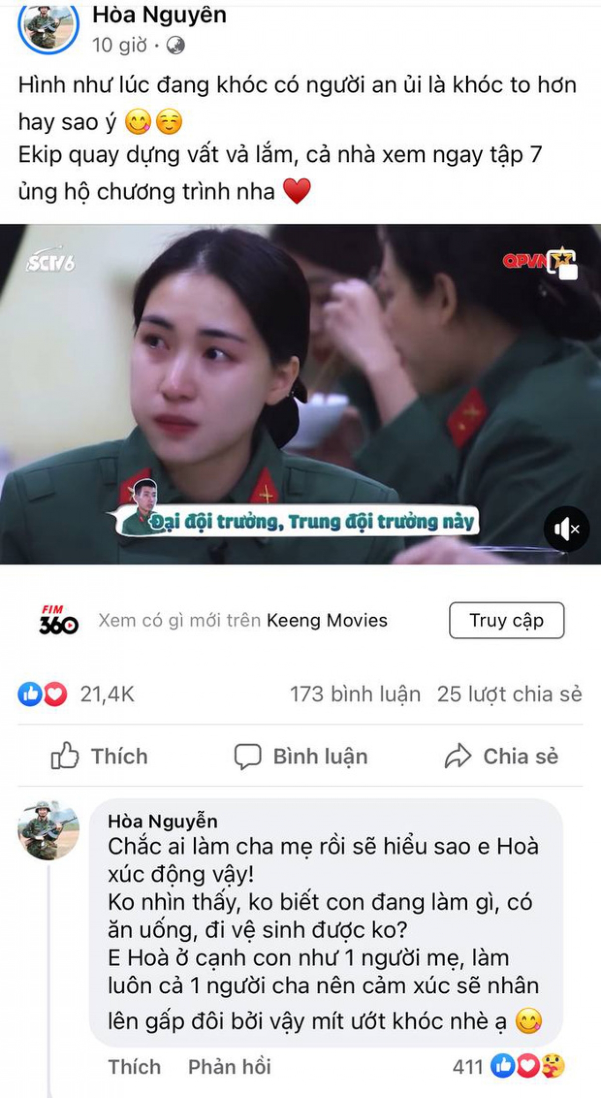 Dòng tâm sự xúc động của Hòa Minzy