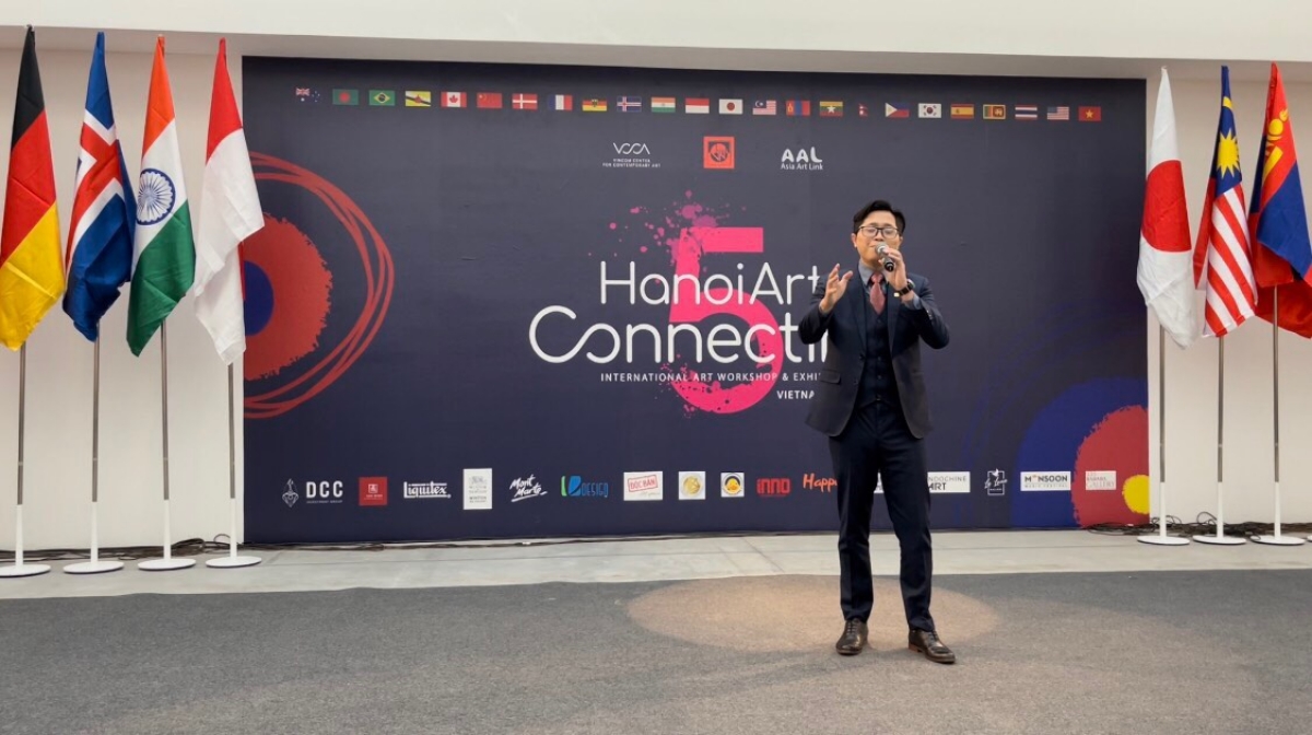 Khai mạc triển lãm Hanoi Art Connecting lần thứ 5.