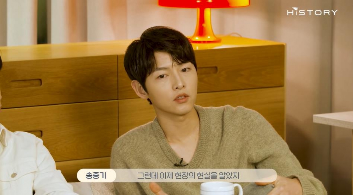 Song Joong Ki tiết lộ vai diễn đầu tiên trong sự nghiệp.