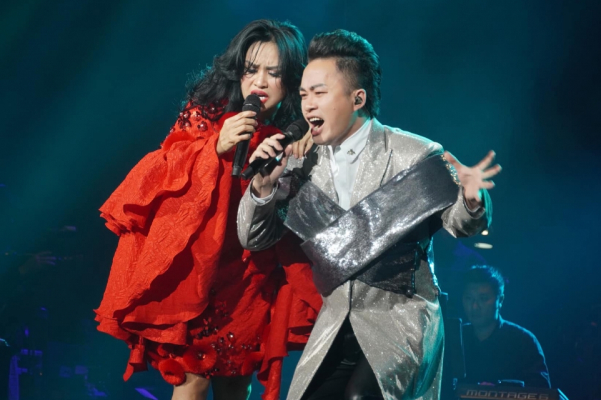 Ca sĩ Thanh Lam và Tùng Dương.