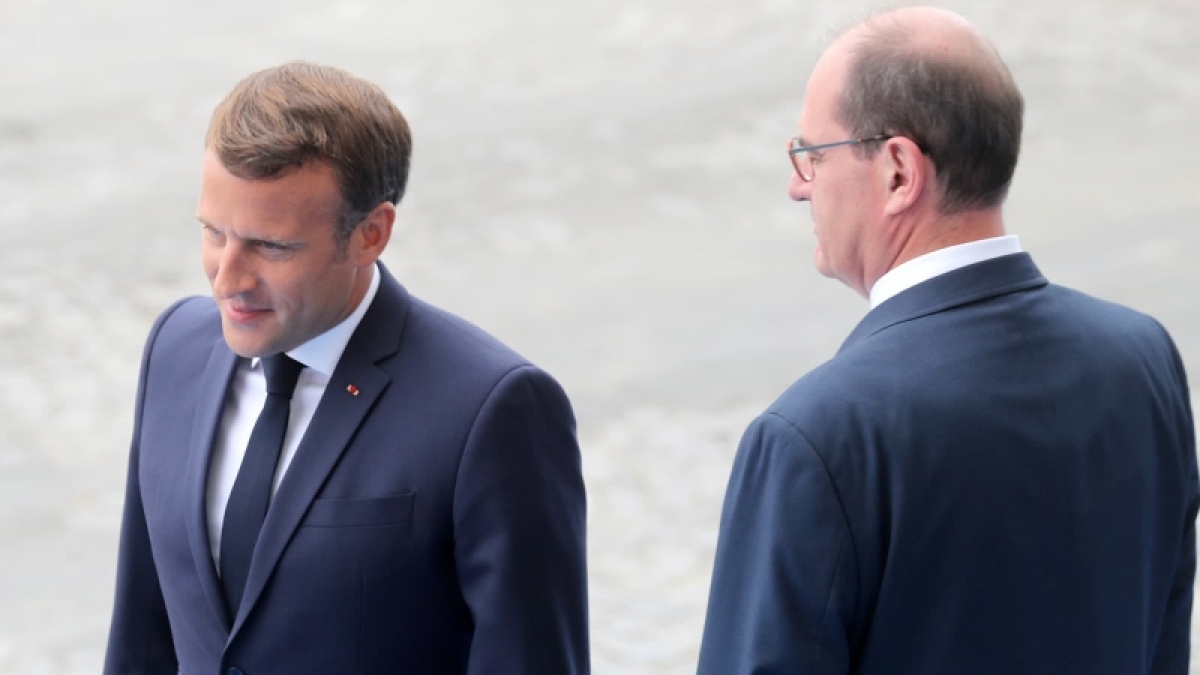 Tổng thống Macron và Thủ tướng Jean Castex