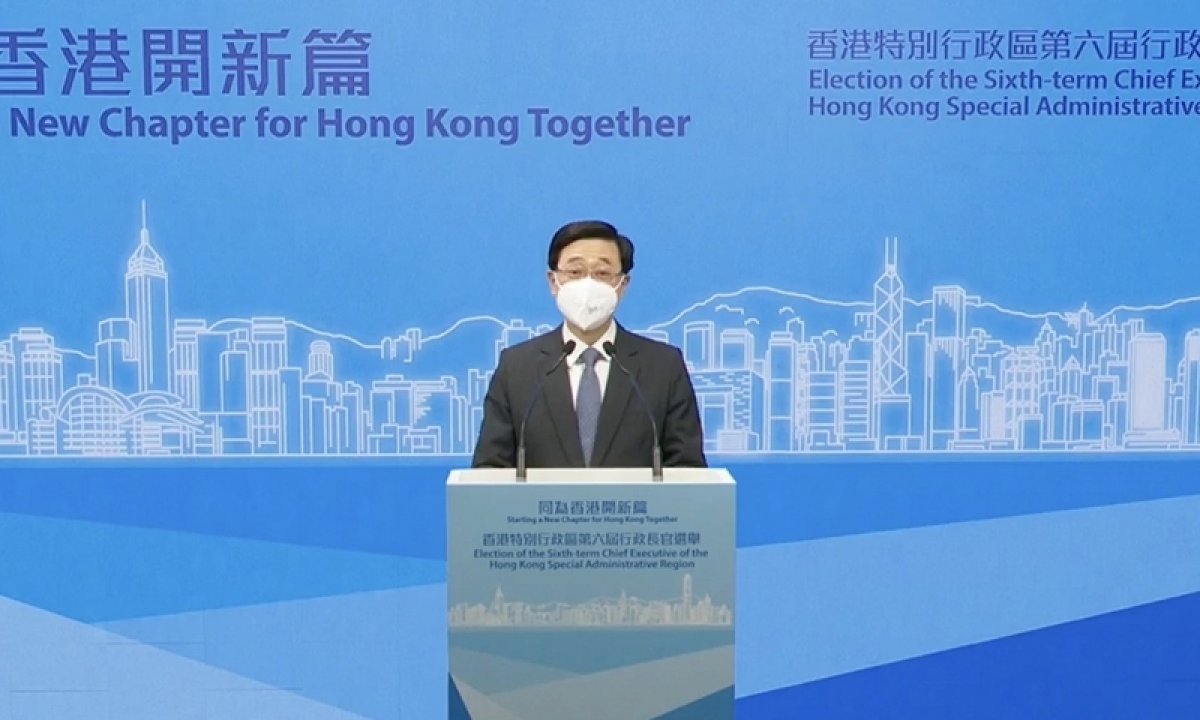 Ông Lý Gia Siêu (John Lee). Ảnh: Thời báo Hoàn cầu.