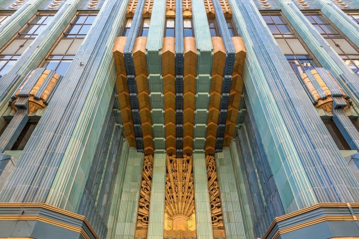 Toà nhà Eastern Columbia tại thành phố Los Angeles.