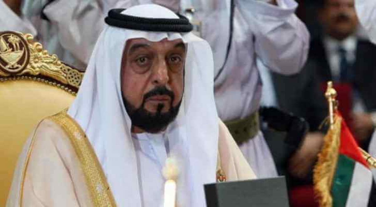 Ông Khalifa bin Zayed Al Nahyan. Ảnh: iraqinews