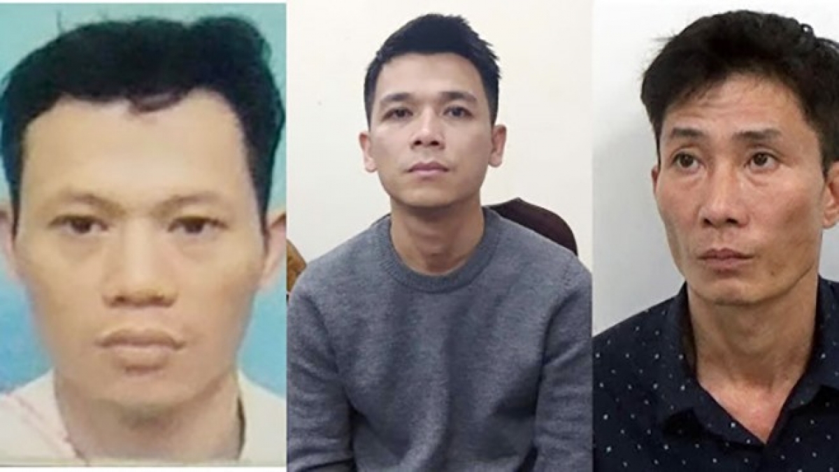 Nguyễn Xuân Quý (trái) cùng các đàn em