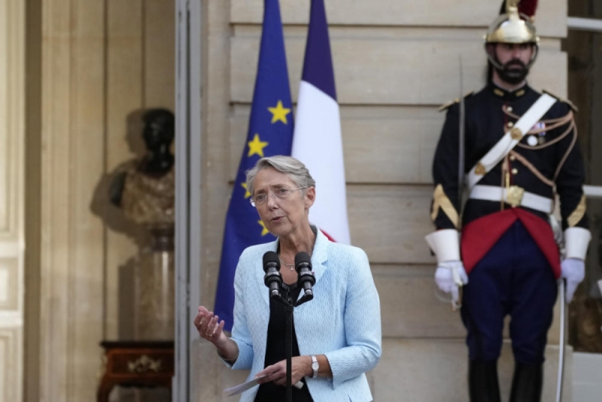 Thủ tướng mới của Phap, bà Elisabeth Borne. Ảnh: Le Monde