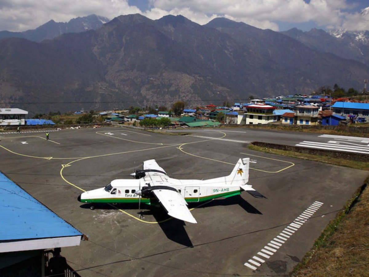 Một chiếc máy bay của Hãng Tara Air ở Nepal - Ảnh: REUTERS