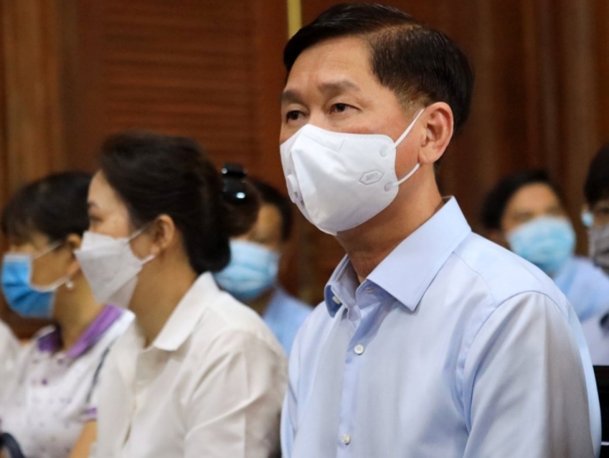 Bị cáo Trần Vĩnh Tuyến.