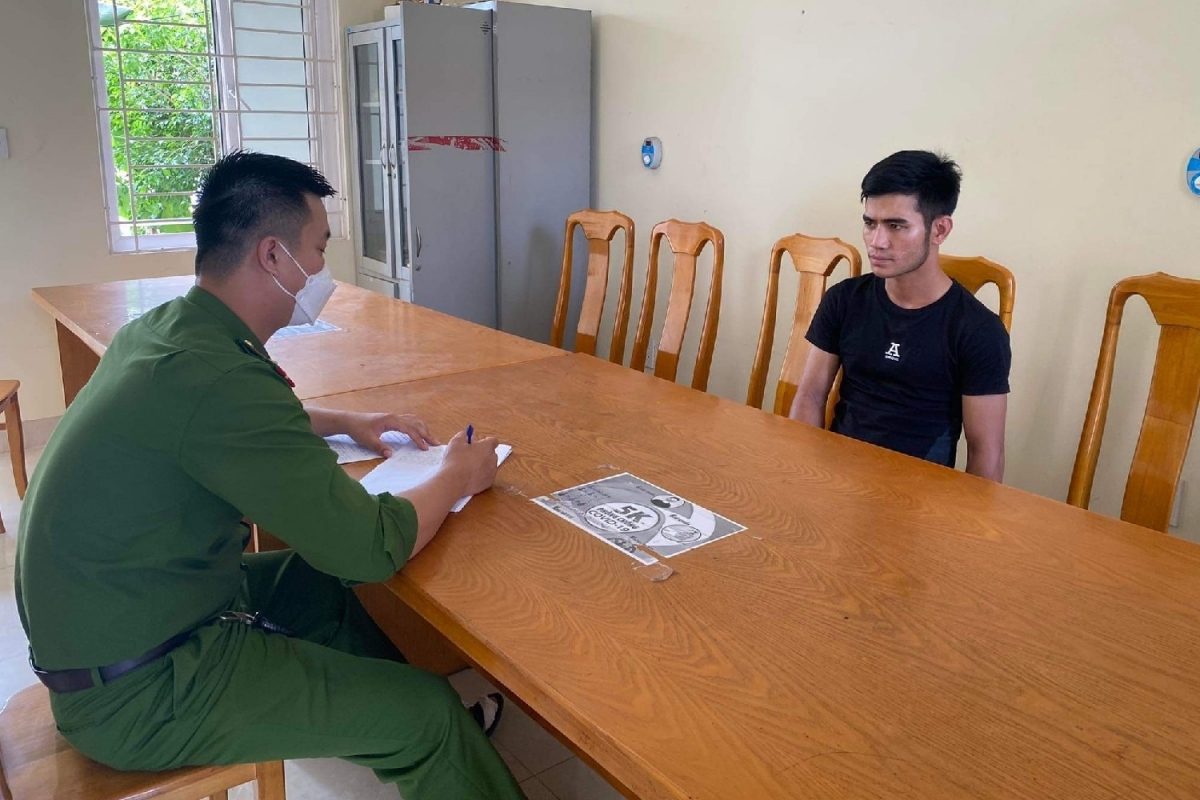 Phan Lê Thành tại cơ quan điều tra
