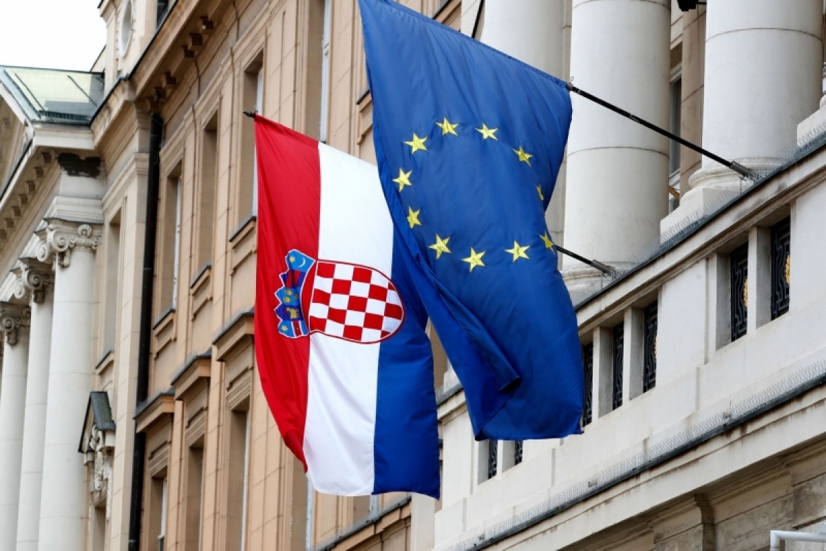 Croatia sẽ là thành viên thứ 20 của Eeurozone. Ảnh: WSJ