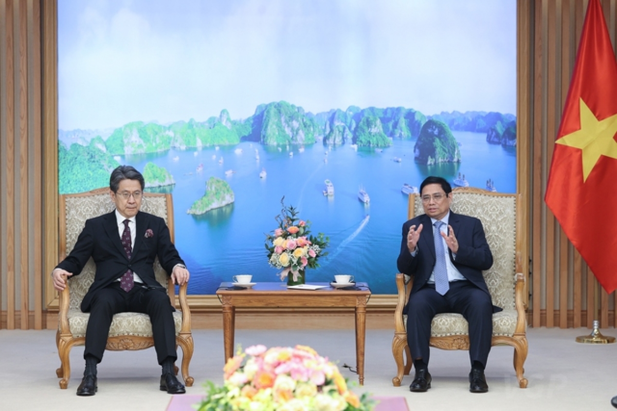 thủ tướng đề nghị jbic hỗ trợ việt nam triển khai các dự án hạ tầng chiến lược hình ảnh 1 thu tuong de nghi jbic ho tro viet nam trien khai cac du an ha tang chien luoc hinh anh 1