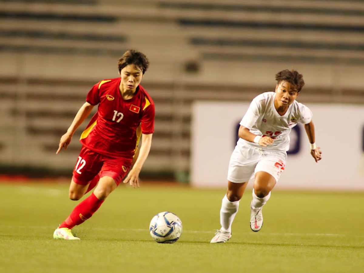 truc tiep Dt nu viet nam 2-2 Dt nu myanmar Doi ban go hoa hinh anh 5