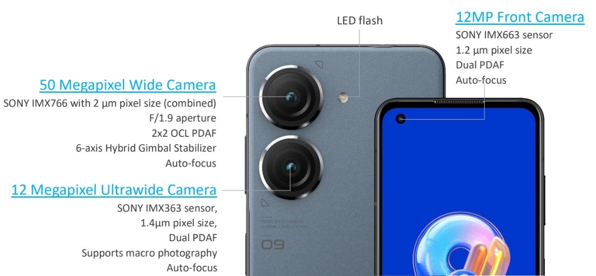 asus gioi thieu dien thoai zenfone 9, gia tu 699 usd tai my hinh anh 5
